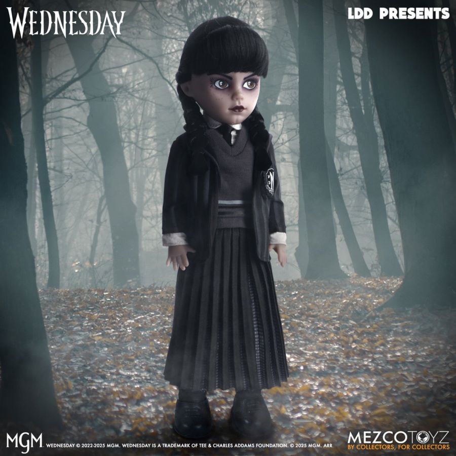 LDD Presents - Wednesday Nevermore Academy Uniform 10″ Doll