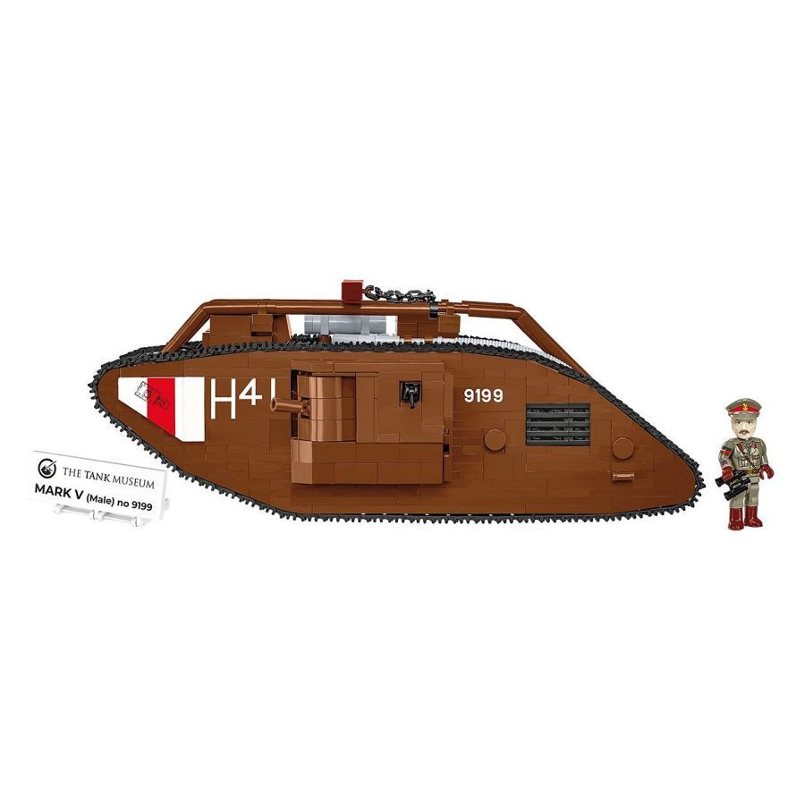 Great War - Mark V Tank (Male) N.9199 (848 Pcs)