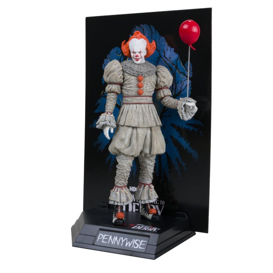 Welcome to Derry - Pennywise 6″ Movie Maniacs Figure