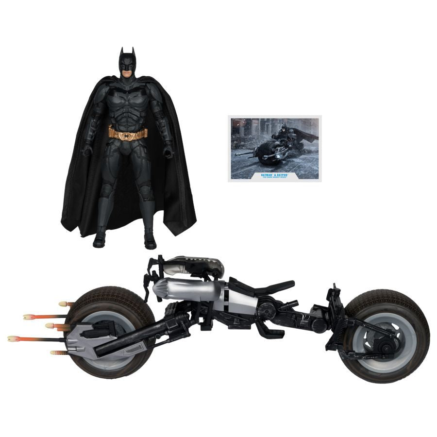 Batman Dark Knight - Batpod With Batman
