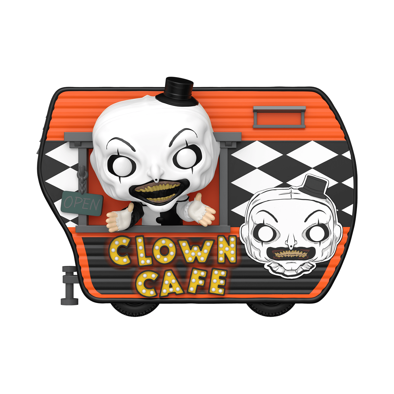 Terrifer - Art with Clown Cafe Pop! Ride