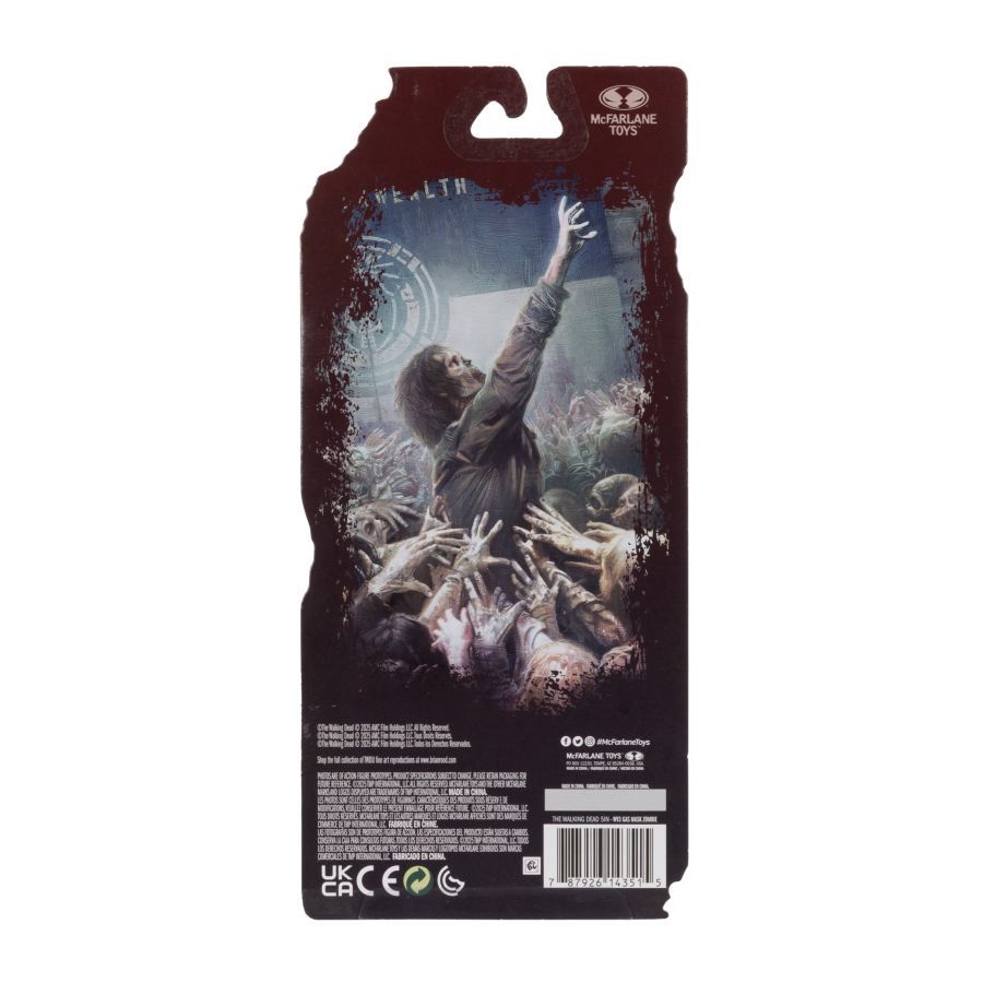 Walking Dead - Gas Mask Zombie (Season 4) 5″ Action Figure