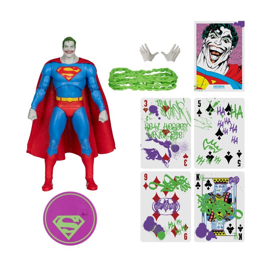 DC Multiverse - Superman Action Comics 1000/Jokerized (Gold Label) 7″ Figure