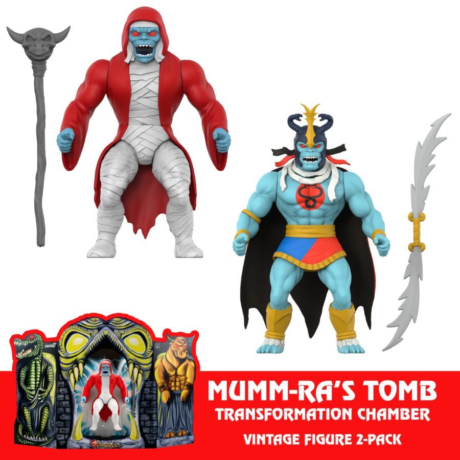 ThunderCats - Mumm-Ra’s Tomb Vintage Action Figures 2 Pack