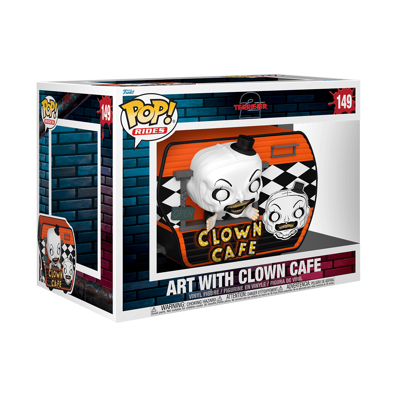 Terrifer - Art with Clown Cafe Pop! Ride