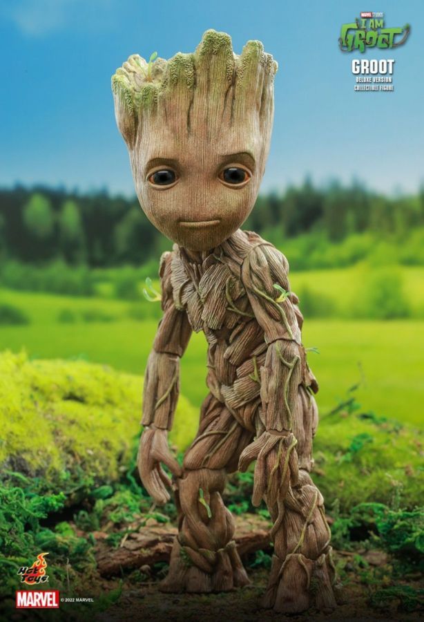 Guardians of the Galaxy - I Am Groot: Groot Deluxe 1:6 Scale Collectable Action Figure