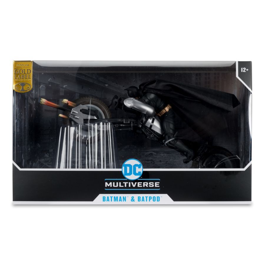 Batman Dark Knight - Batpod With Batman