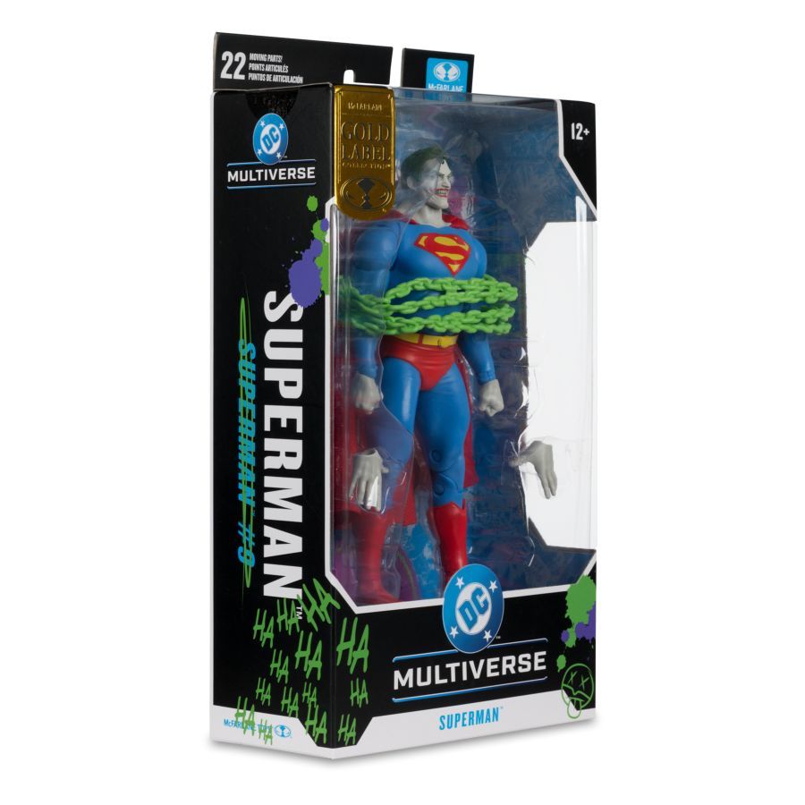 DC Multiverse - Superman Action Comics 1000/Jokerized (Gold Label) 7″ Figure
