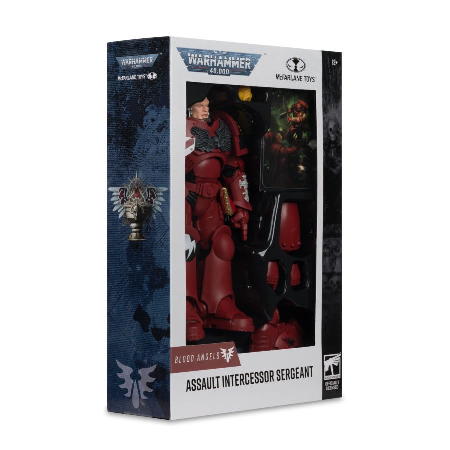 Warhammer 40,000 - Blood Angel Assault Intercessor Sergeant 7″ Action Figure