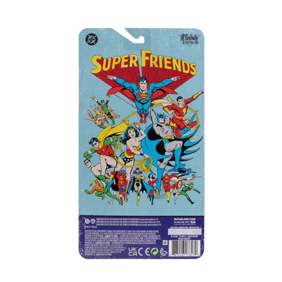 DC Comics - Black Manta Retro Super Friends 6″ Figure