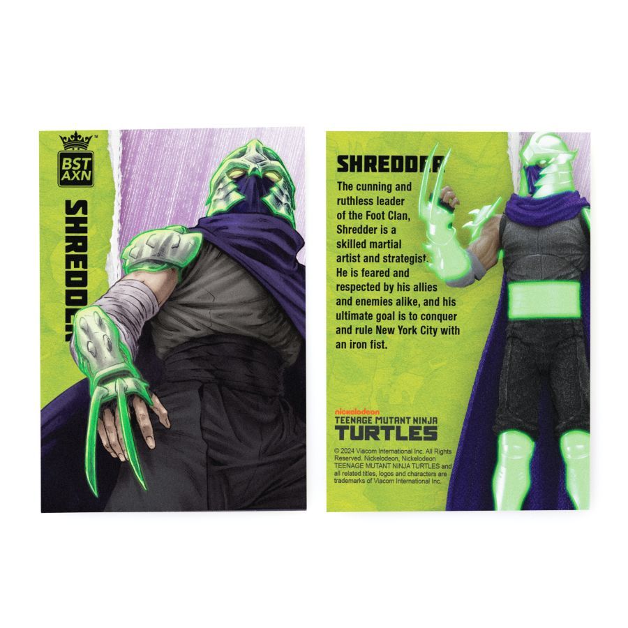 Teenage Mutant Ninja Turtles - Shredder “The Dreamer” BST AXN 1:15 Scale Glow Action Figure