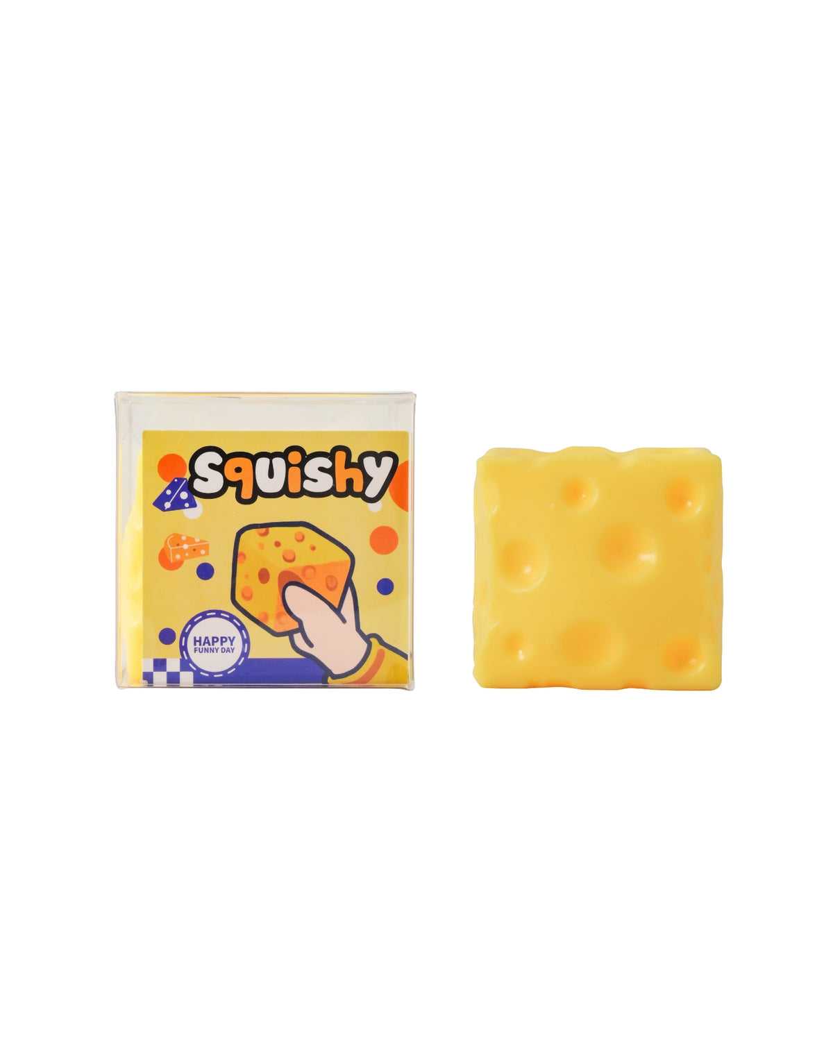 Squishy -  Coconut Oil Cheese (7cm x 7cm x 7cm)