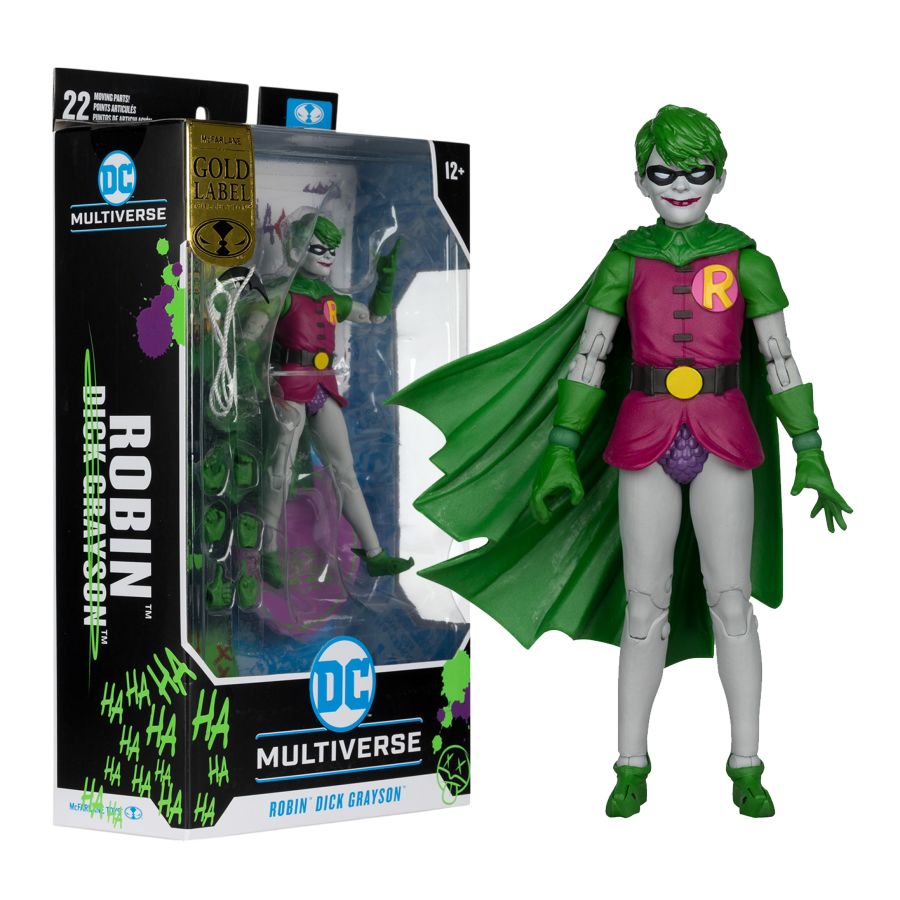 DC Comics - Robin Jokerized Gold Label 7″ Figure