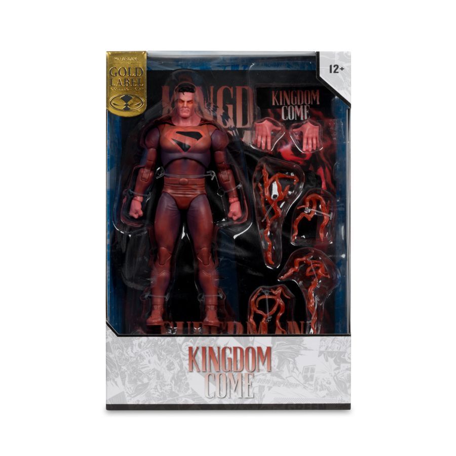 DC Multiverse - Superman Cover Recreations (Kingdom Come) (Gold Label) 7″ Figure