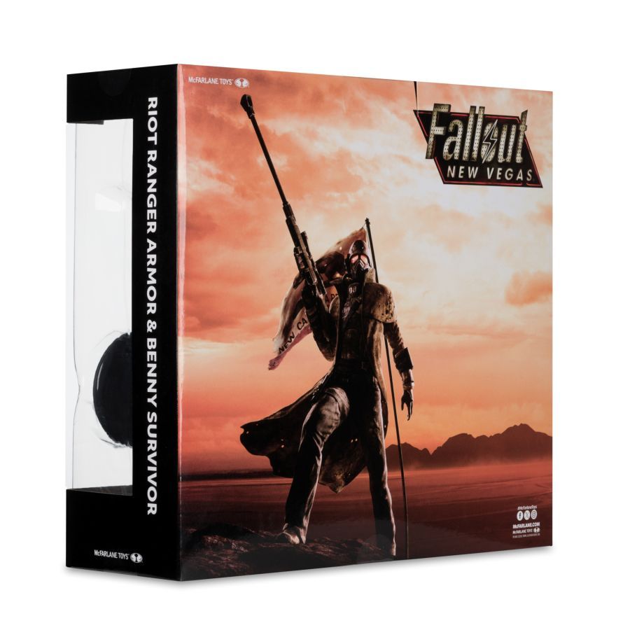Fallout: New Vegas - Riot Ranger Armor & Benny Survivor 7″ Action Figure 2-Pack