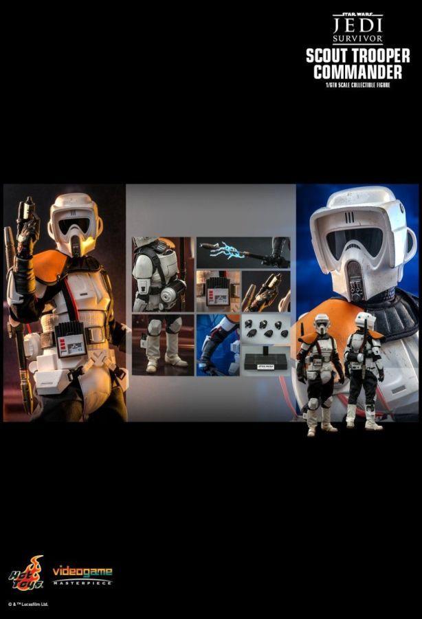 Star Wars: Jedi Survivor - Scout Trooper Commander 1:6 Scale Collectable Action Figure