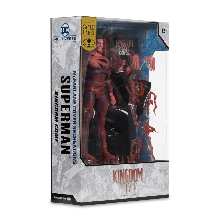 DC Multiverse - Superman Cover Recreations (Kingdom Come) (Gold Label) 7″ Figure