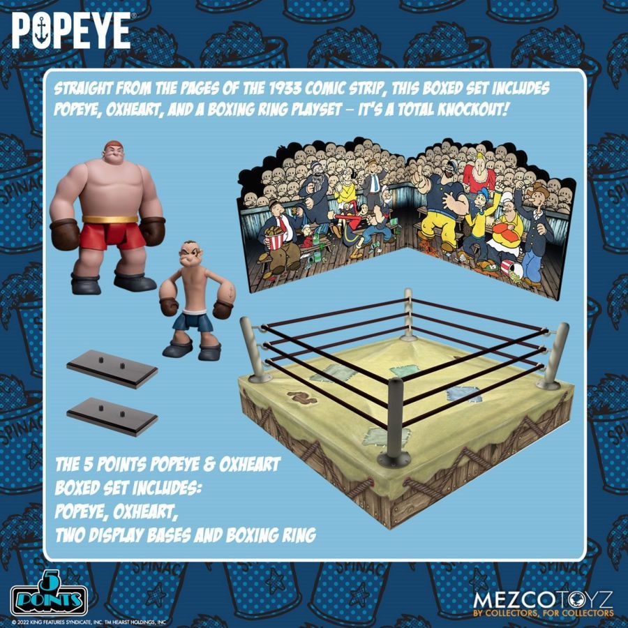Popeye - Popeye and Oxheart 5-Points Box Set