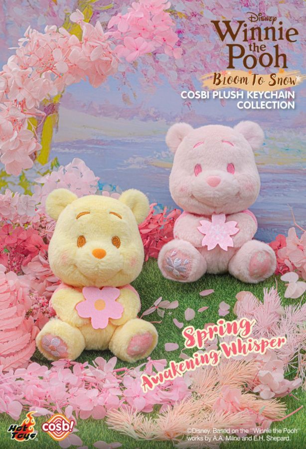 Winnie the Pooh – Bloom to Snow Cosbi Plush Keychain Collection (Display of 8)
