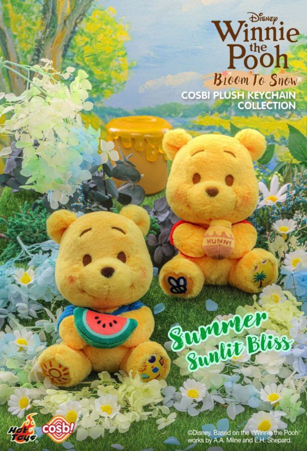 Winnie the Pooh – Bloom to Snow Cosbi Plush Keychain Collection (Display of 8)