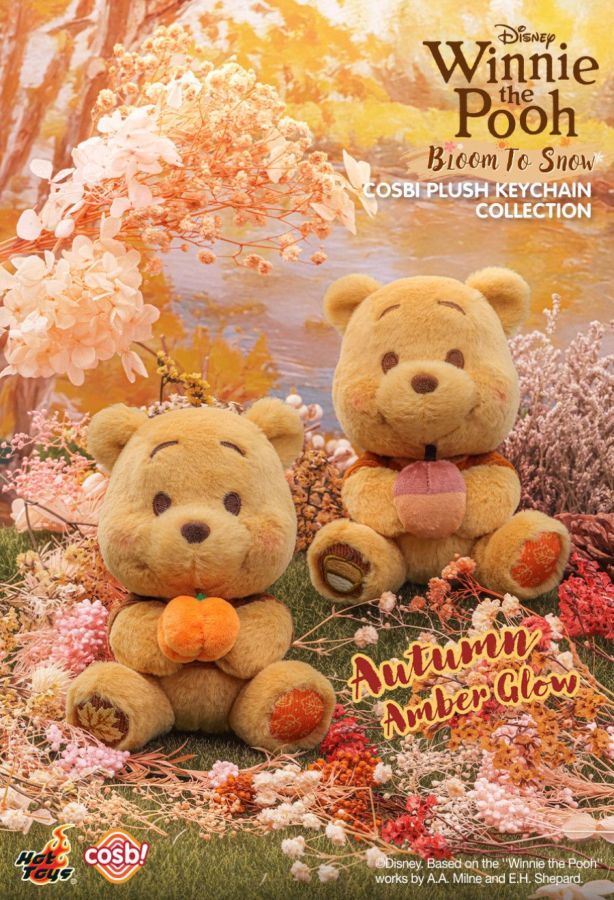 Winnie the Pooh – Bloom to Snow Cosbi Plush Keychain Collection (Display of 8)