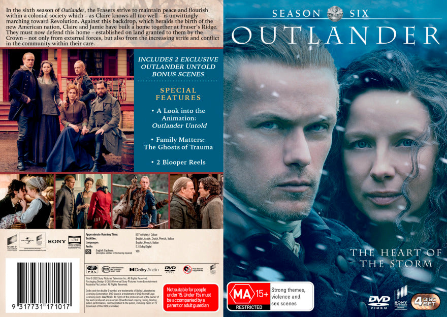 Outlander Season 6 DVD