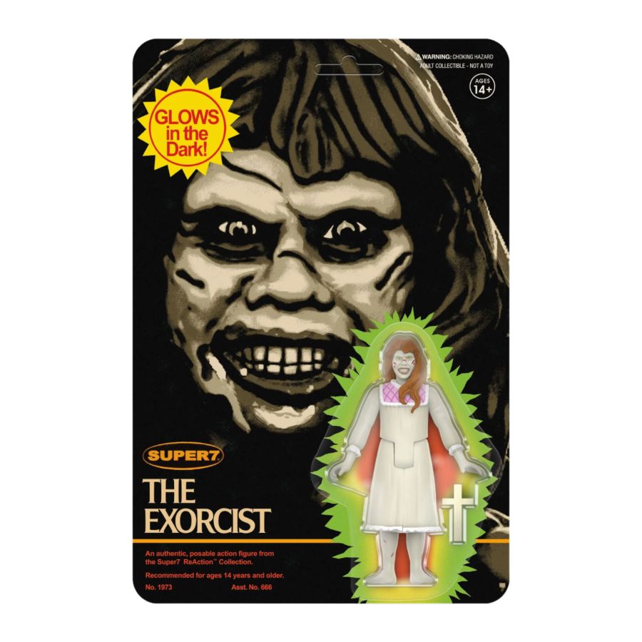 The Exorcist - Regan (Monster Glow) Reaction 3.75″ Figure