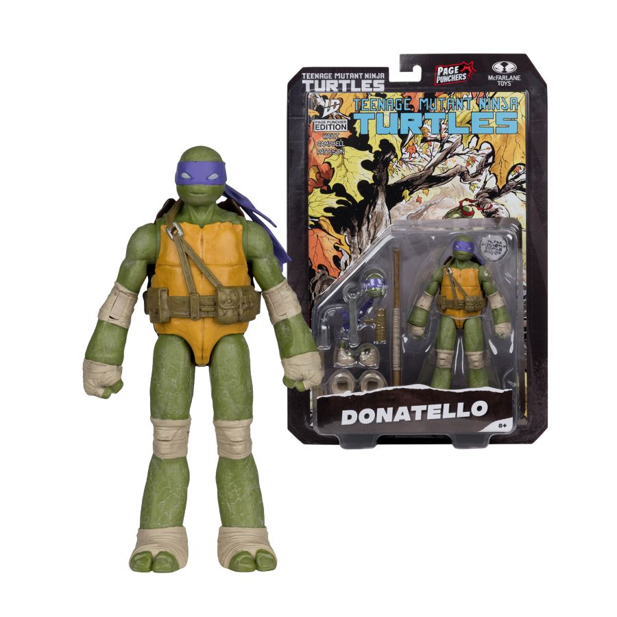 Teenage Mutant Ninja Turtles - Donatello Page Punchers 5″ Figure with Comic