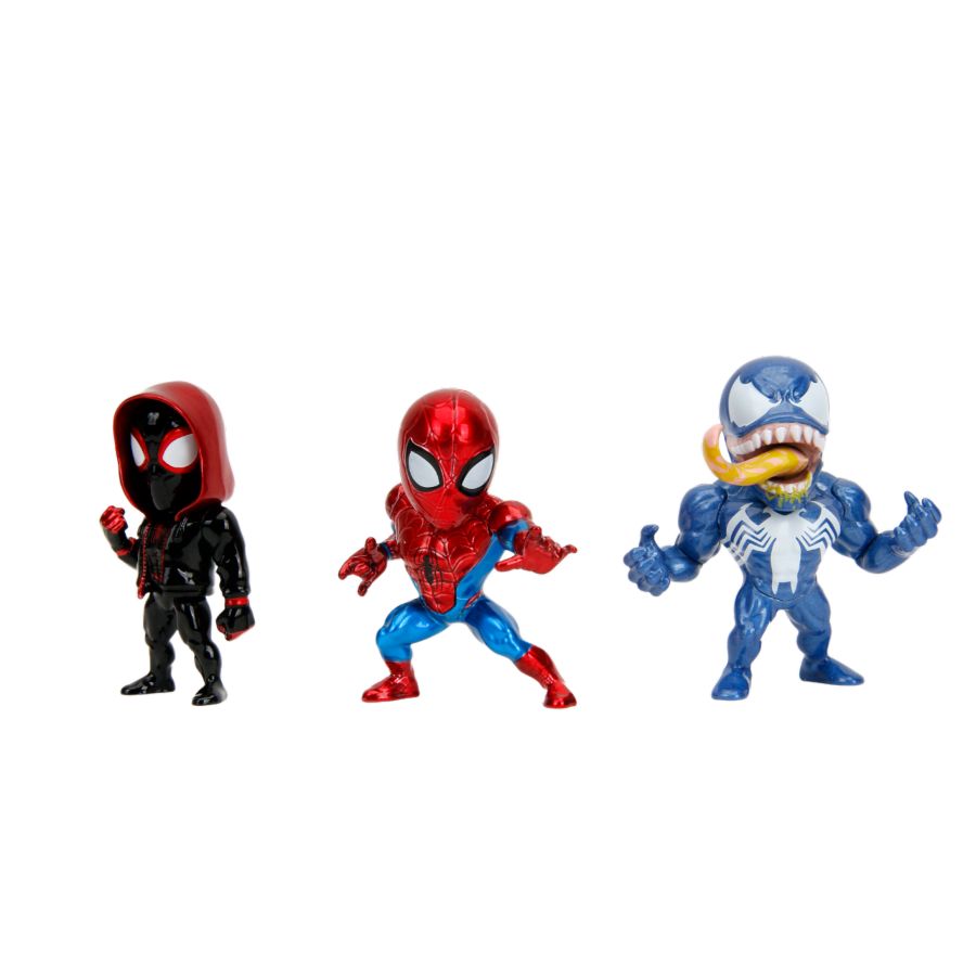 Marvel Comics - Spider-Man 2.5″ MetalFig 3-Pack
