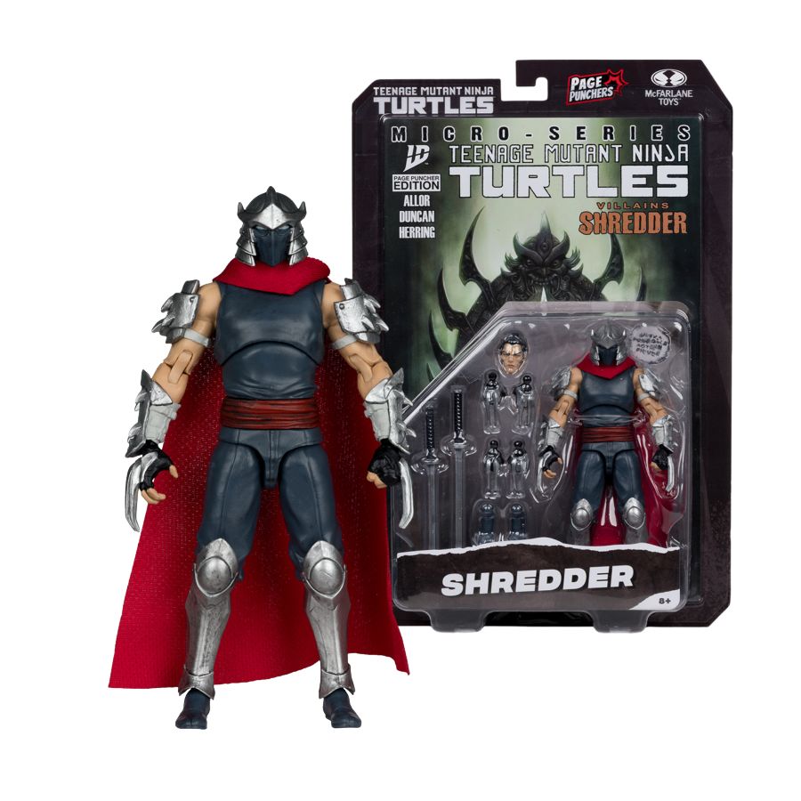 Teenage Mutant Ninja Turtles - Shredder Page Punchers 5″ Figure with Comic