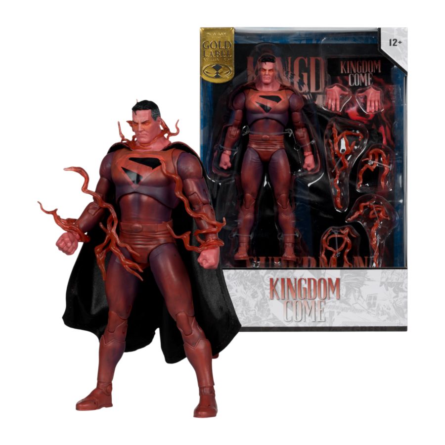 DC Multiverse - Superman Cover Recreations (Kingdom Come) (Gold Label) 7″ Figure