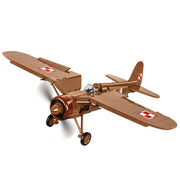 World War 2 - PZL P-11c Construction Brick Set (320 Pieces)