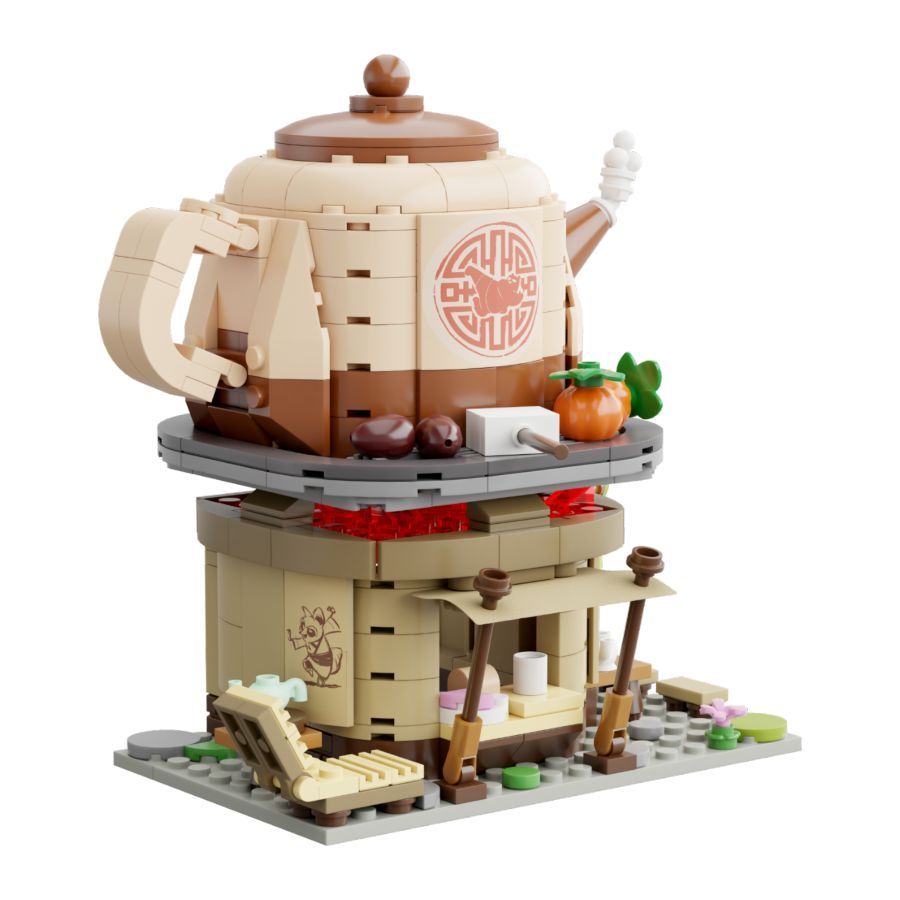 Kung Fu Panda - Shifu’s Tea House (335 Piece Kit)