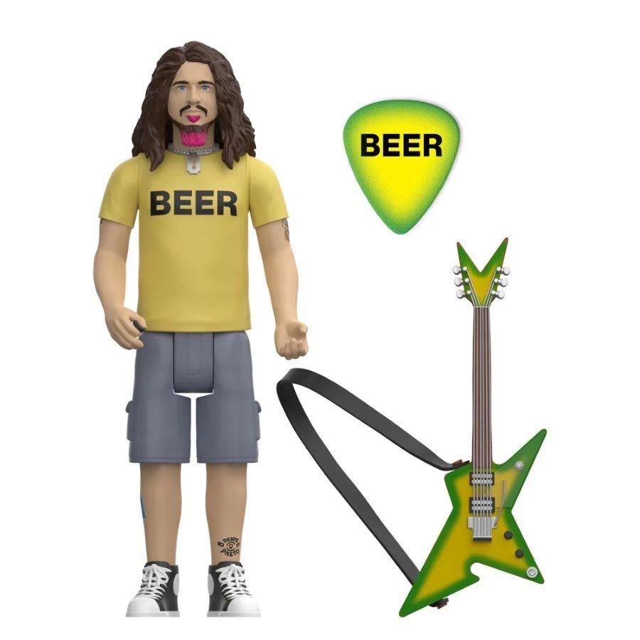 Dimebag Darrell - Dimebag Darrell (Beer Shirt) ReAction Figure