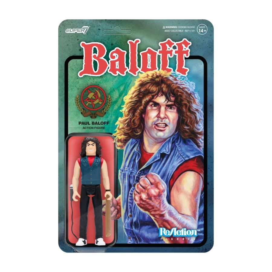 Exodus - Paul Baloff ReAction 3.75″ Action Figure