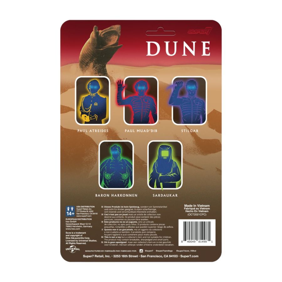 Dune (1984) - Paul Atreides ReAction 3.75″ Action Figure