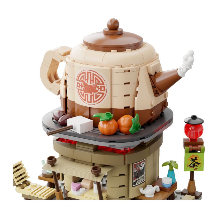 Kung Fu Panda - Shifu’s Tea House (335 Piece Kit)