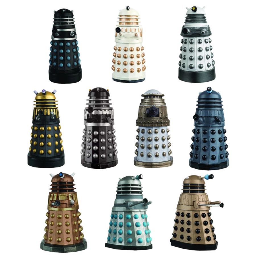 Doctor Who (TV) - Parliament Set 1 (Dalek Figurine Set)
