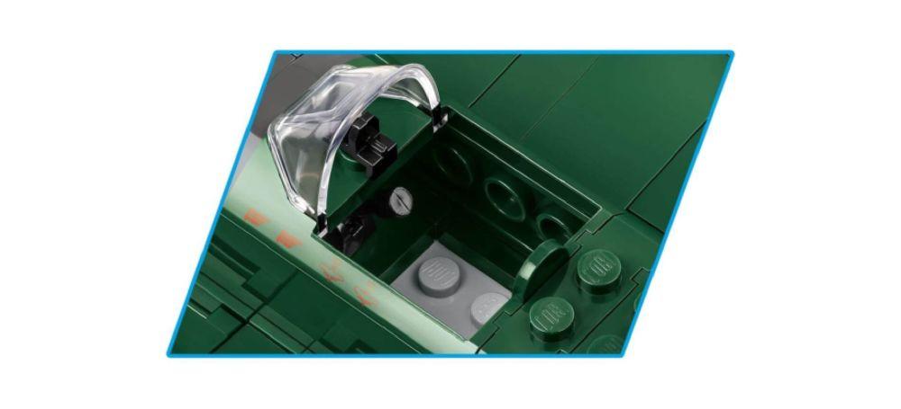 World War 2 - Kawasaki Ki-61-Hien (Tony) Construction Brick Set (350 Pieces)