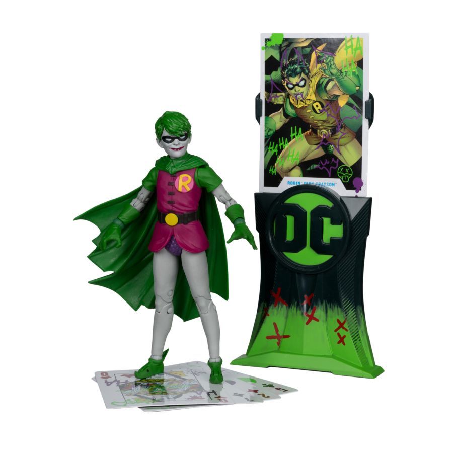 DC Comics - Robin Jokerized Gold Label 7″ Figure
