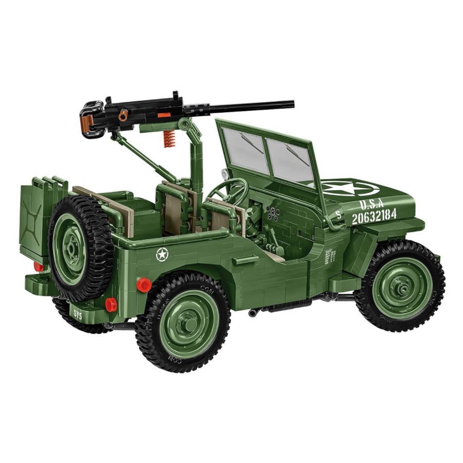 World War 2 - Willys MB Construction Brick Set (1207 Pieces)