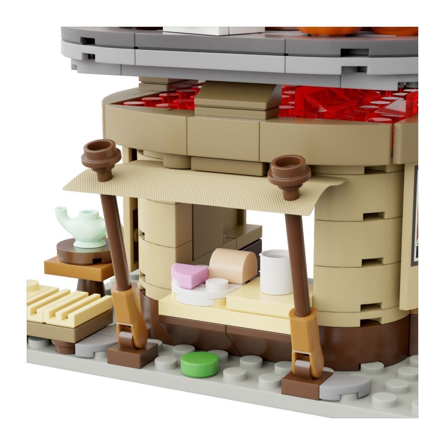 Kung Fu Panda - Shifu’s Tea House (335 Piece Kit)