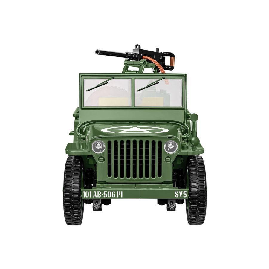 World War 2 - Willys MB Construction Brick Set (1207 Pieces)