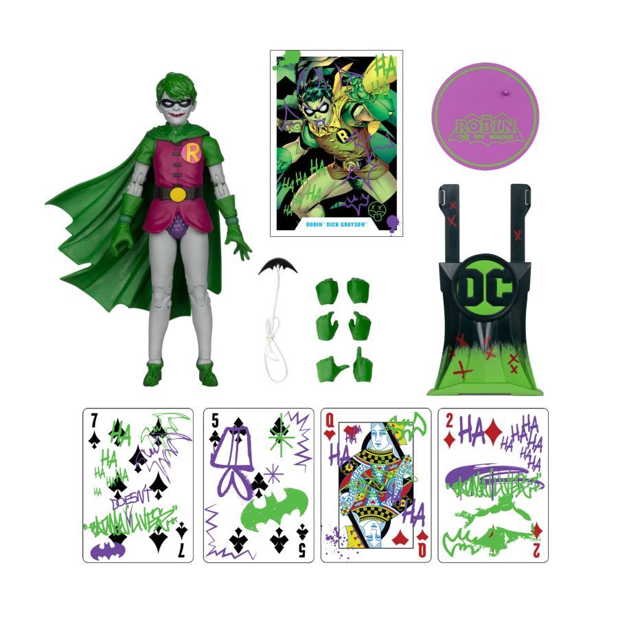 DC Comics - Robin Jokerized Gold Label 7″ Figure