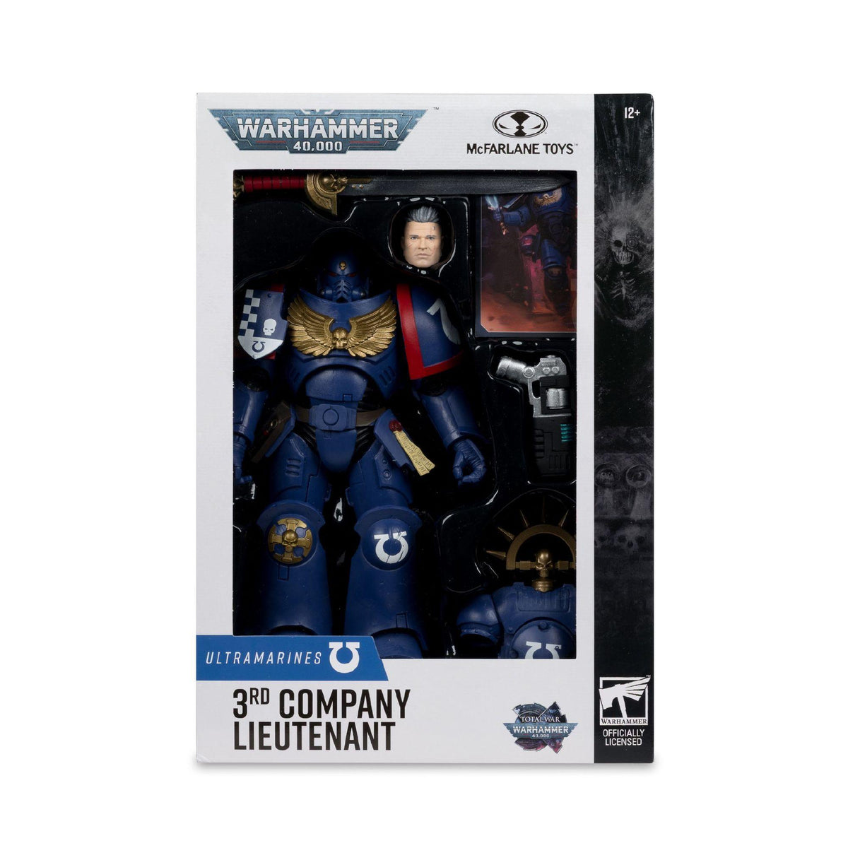 Warhammer 40,000 - Ultramarines 3rd Company Lieutenant 7″ Action Figure