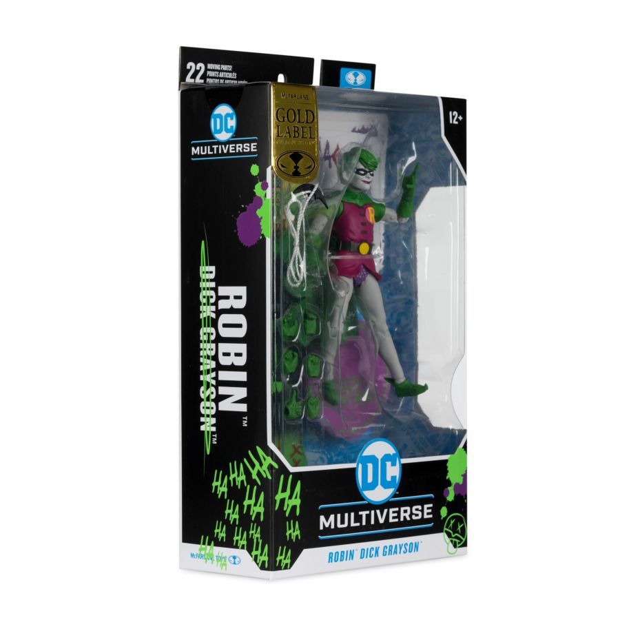 DC Comics - Robin Jokerized Gold Label 7″ Figure
