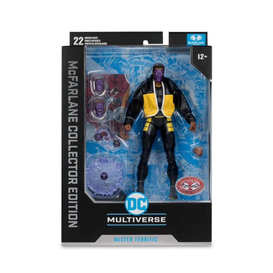 JSA (comics) - Mr. Terrific (JSA) #38 Mcfarlane Collector Edition 7″ Figure [Chase Version]