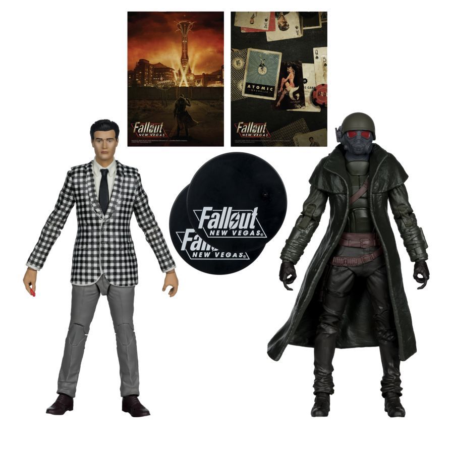 Fallout: New Vegas - Riot Ranger Armor & Benny Survivor 7″ Action Figure 2-Pack