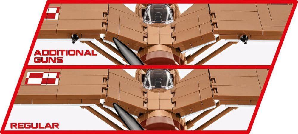 World War 2 - PZL P-11c Construction Brick Set (320 Pieces)