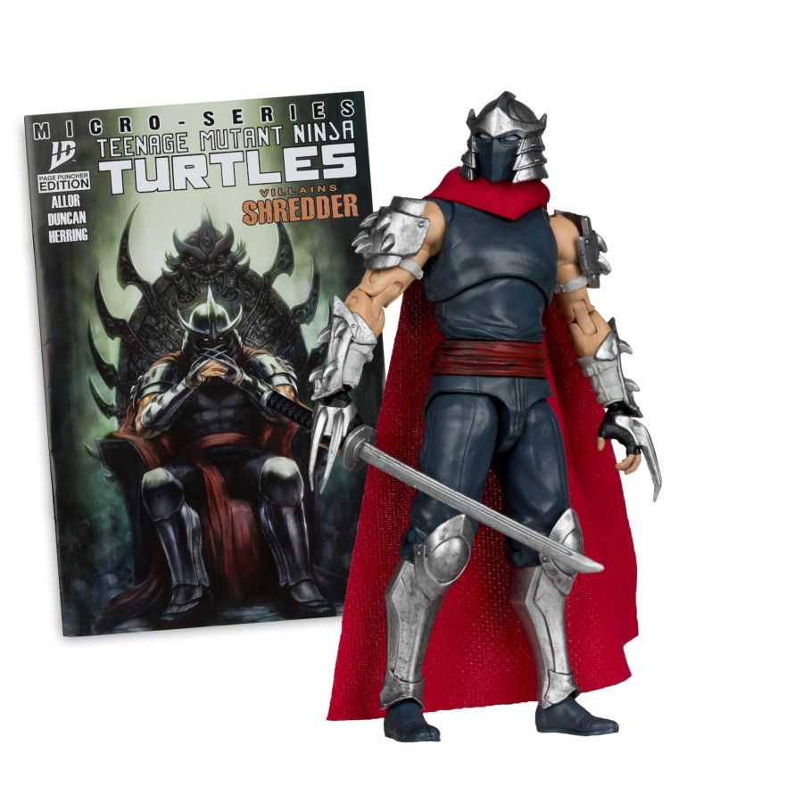 Teenage Mutant Ninja Turtles - Shredder Page Punchers 5″ Figure with Comic